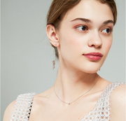 925 Silver dream catcher tassel earring earrings