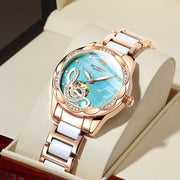 2025 New Designer Mechanical Watches Women Luxury Top Brand Ceramic
