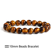 Natural Stone Bracelet Fashion Tiger Eyes Men Minimalist Beaded