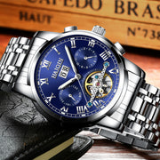 Automatic mechanical watch,  Tourbillon waterproof hollow men's swimming.