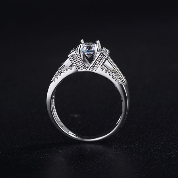 Vintage jewellery diamond embedded ring  for women's