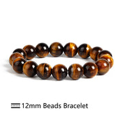 Natural Stone Bracelet Fashion Tiger Eyes Men Minimalist Beaded