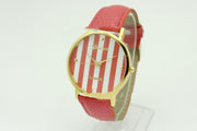 Color Striped Quartz Watch