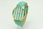 Color Striped Quartz Watch